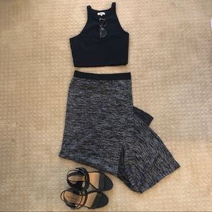 Aritzia Wilfred Maxi Skirt with Slit